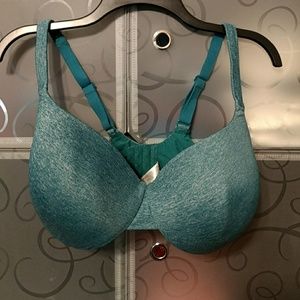 Lane Bryant Cacique T-shirt Bra Green38F